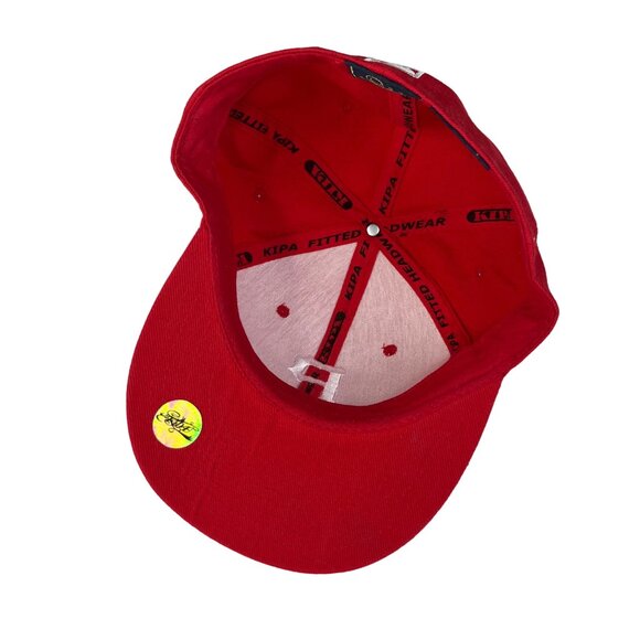 Pittsburgh Pirates Fitted Baseball Cap MLB Red Size 7 3/8 New - Picture 5 of 9